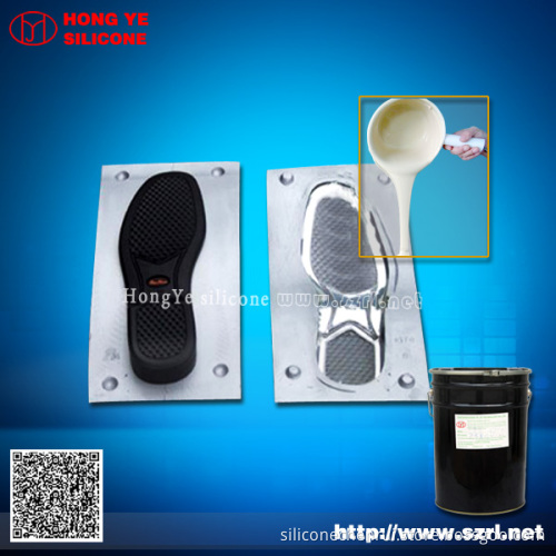 Silicone rubber for shoe mold making